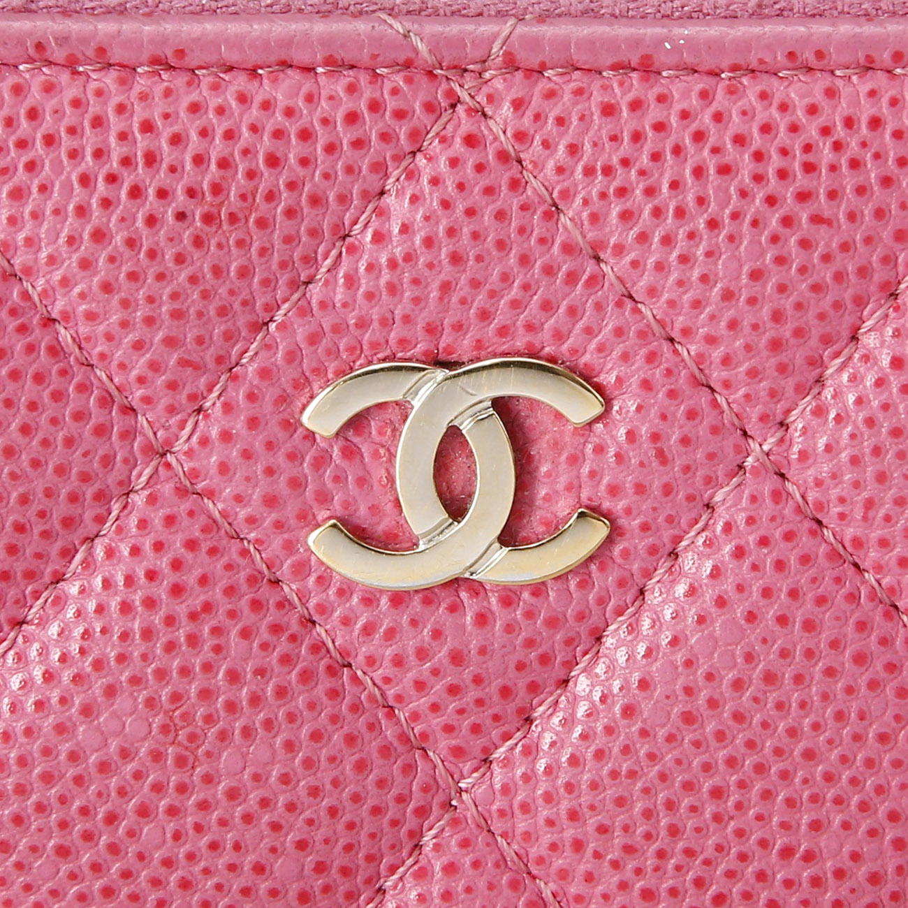 CHANEL(USED)샤넬 지퍼 카드지갑