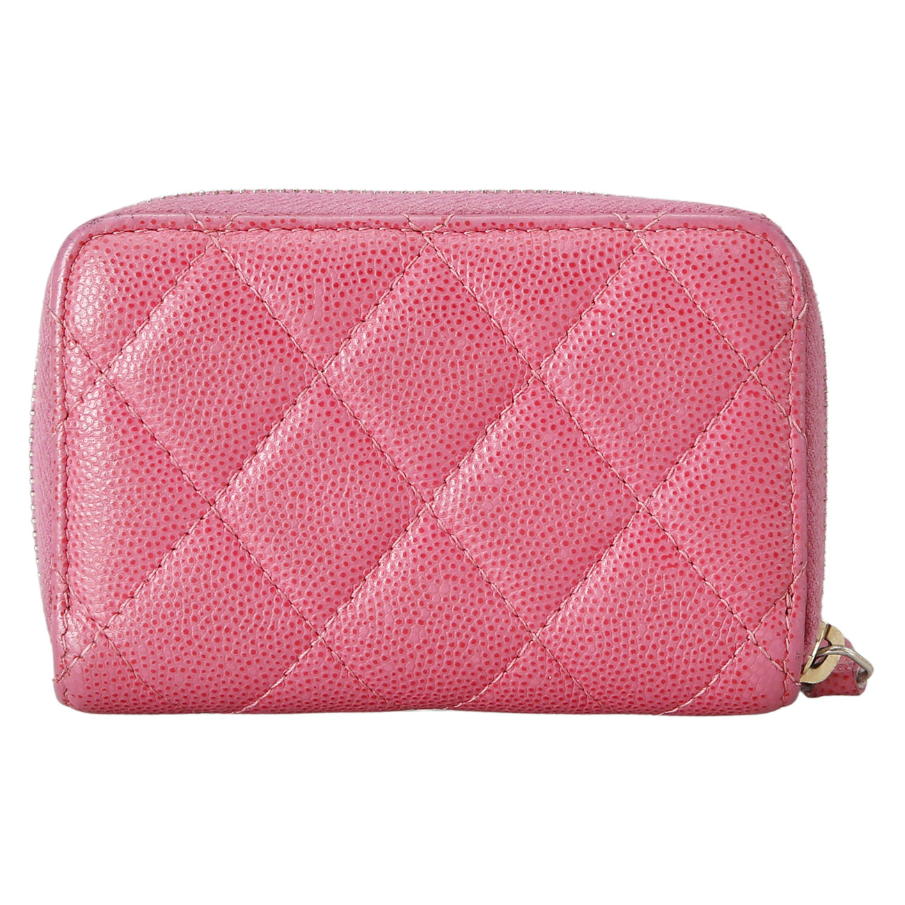 CHANEL(USED)샤넬 지퍼 카드지갑