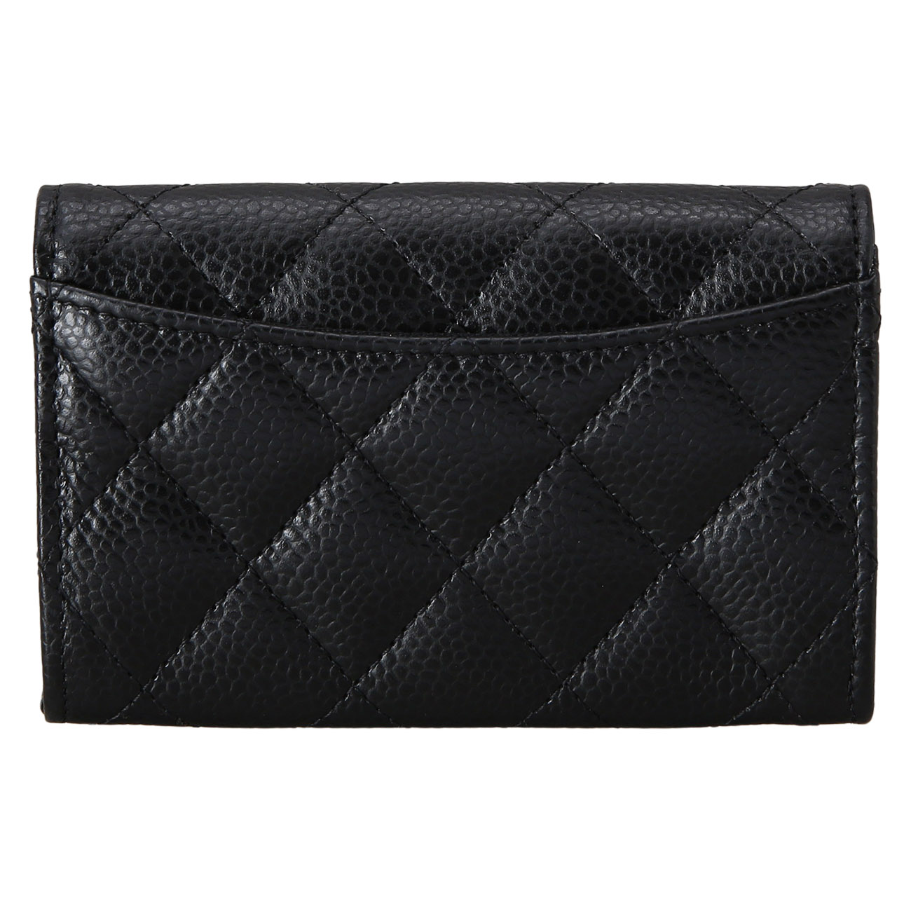 CHANEL(USED)샤넬 캐비어 클래식 플랩 카드지갑