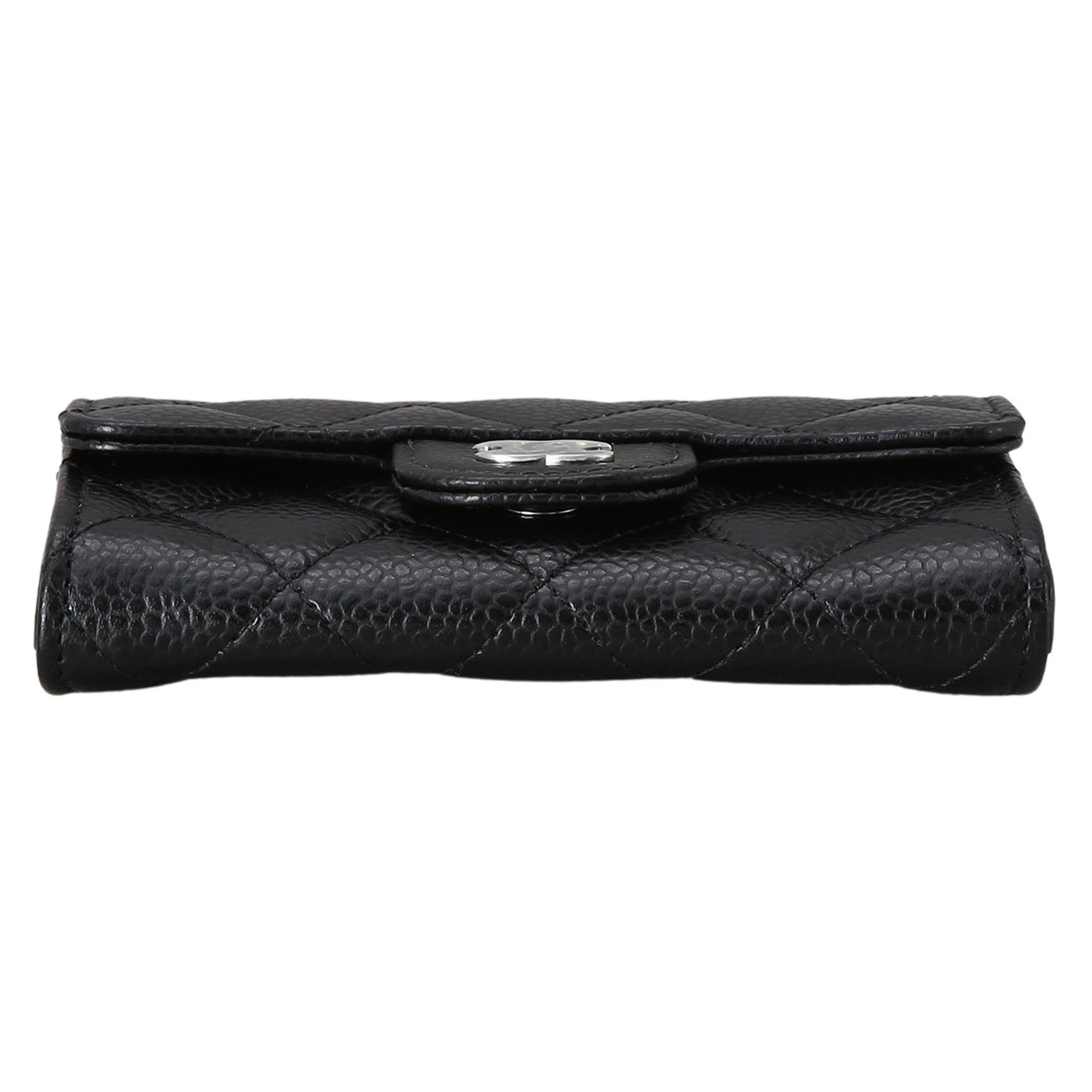 CHANEL(USED)샤넬 캐비어 클래식 플랩 카드지갑