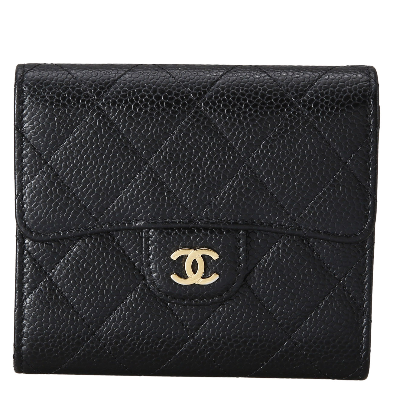 CHANEL(USED)샤넬 캐비어 클래식 반지갑