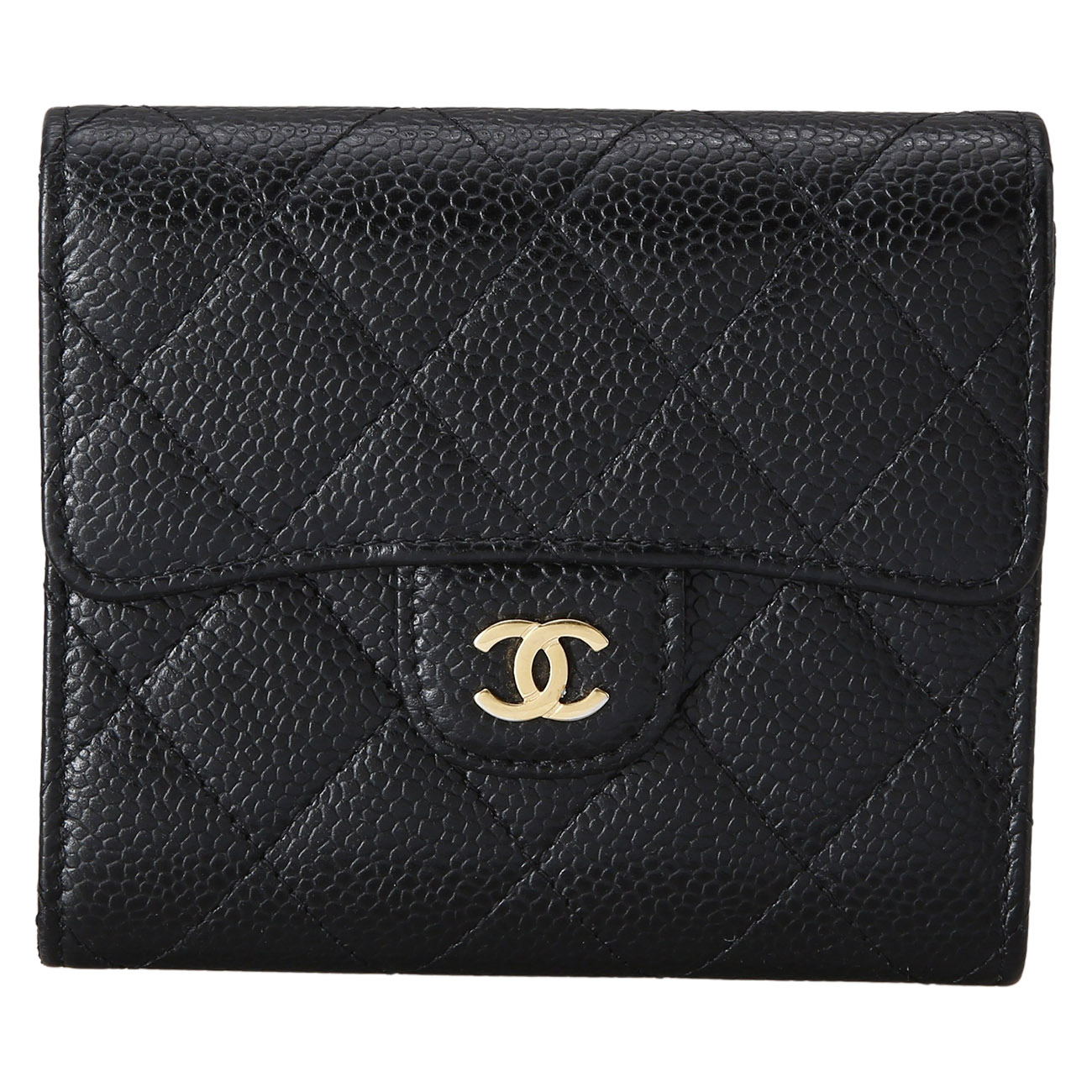 CHANEL(USED)샤넬 캐비어 클래식 반지갑