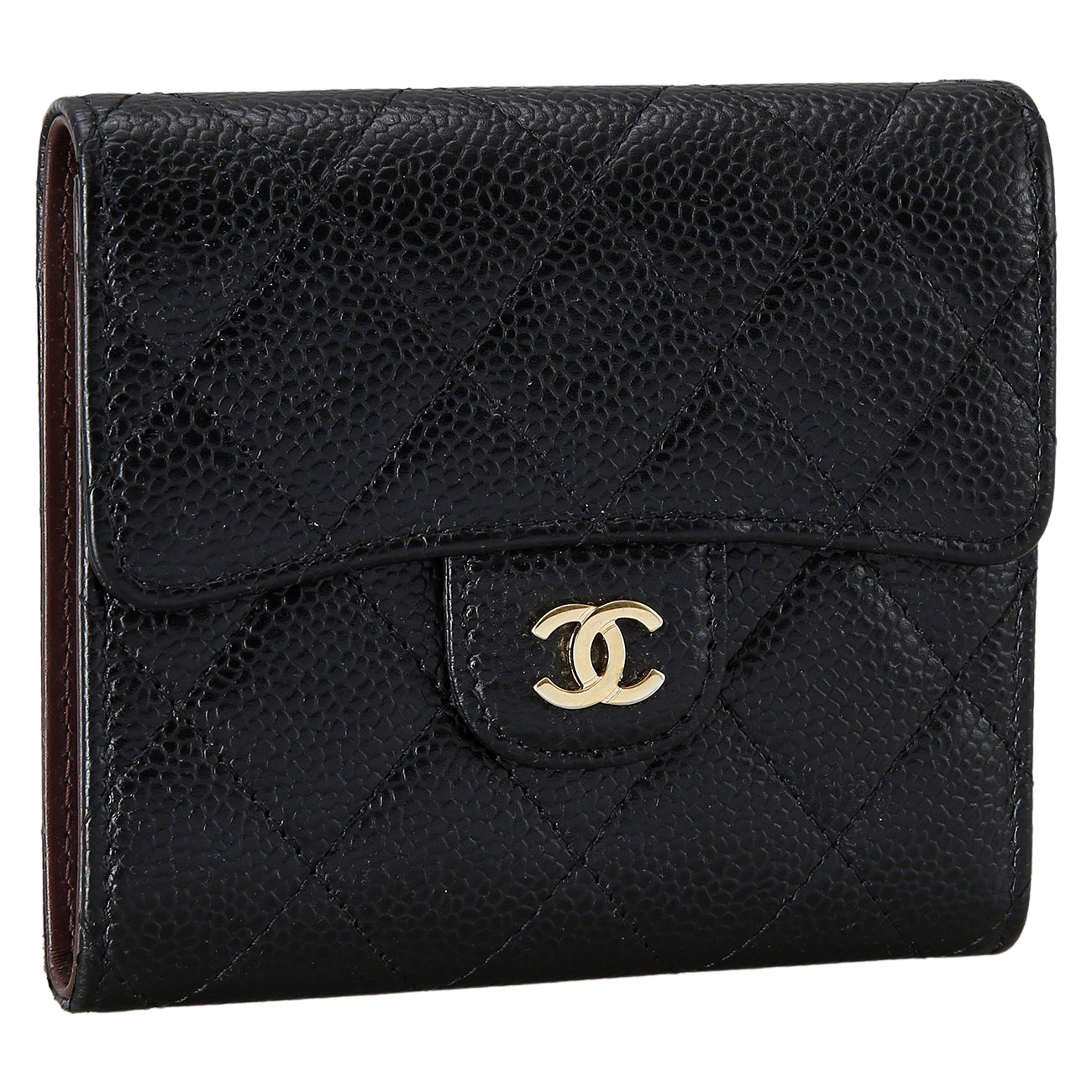 CHANEL(USED)샤넬 캐비어 클래식 반지갑