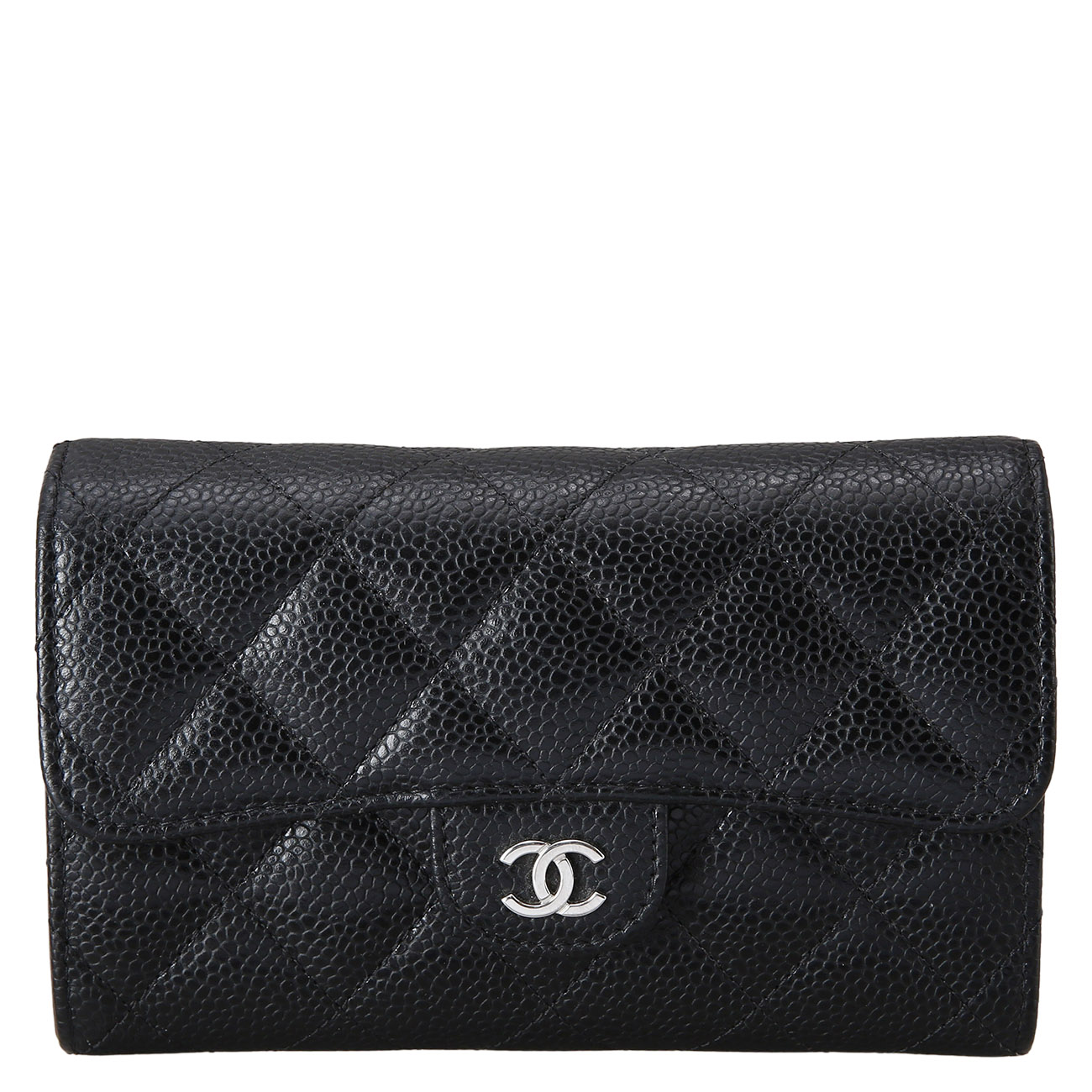 CHANEL(USED)샤넬 캐비어 클래식 중지갑