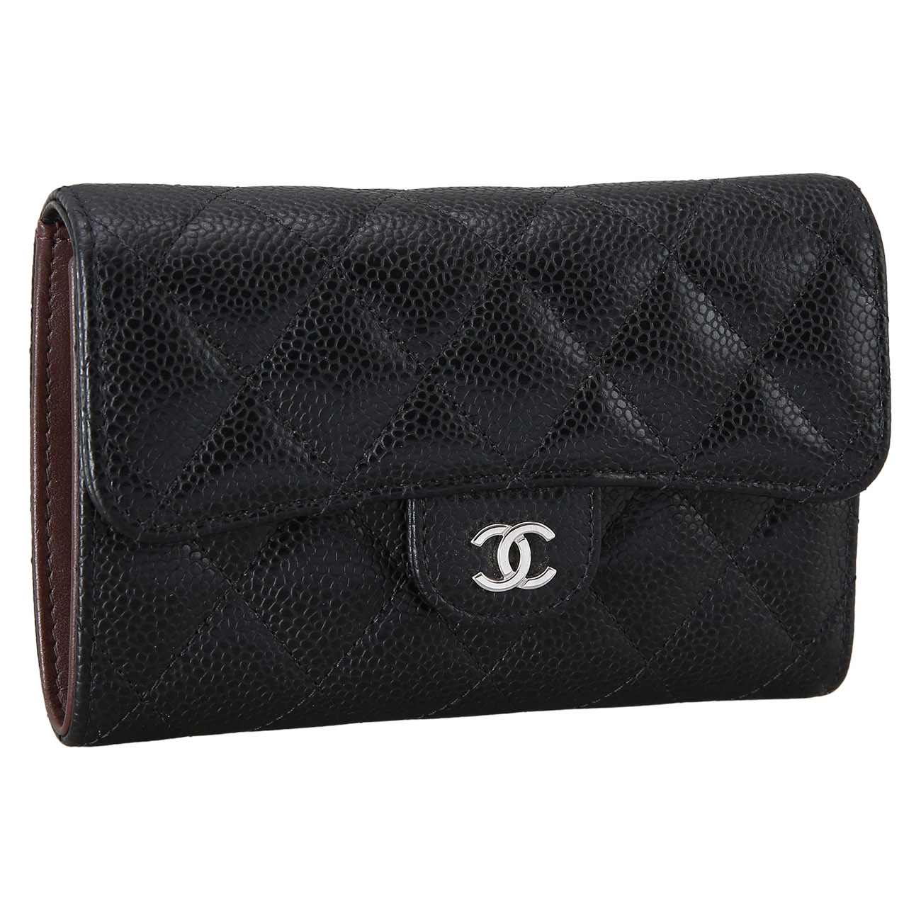 CHANEL(USED)샤넬 캐비어 클래식 중지갑