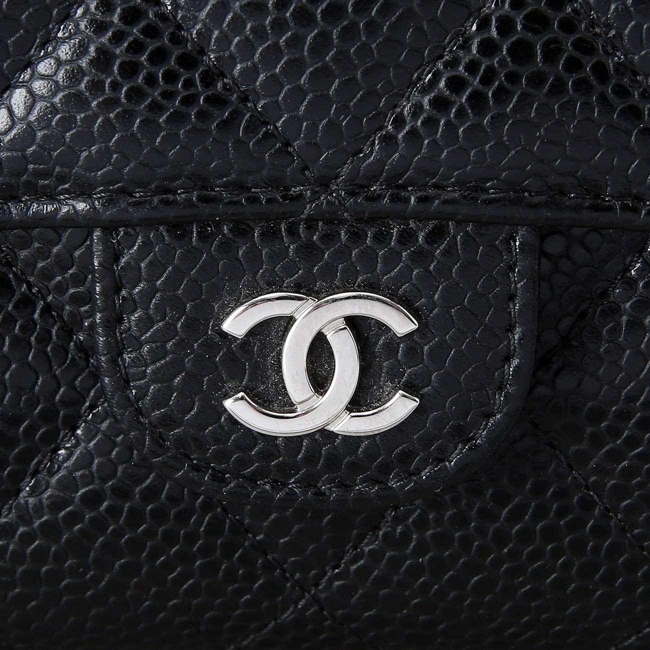 CHANEL(USED)샤넬 캐비어 클래식 중지갑