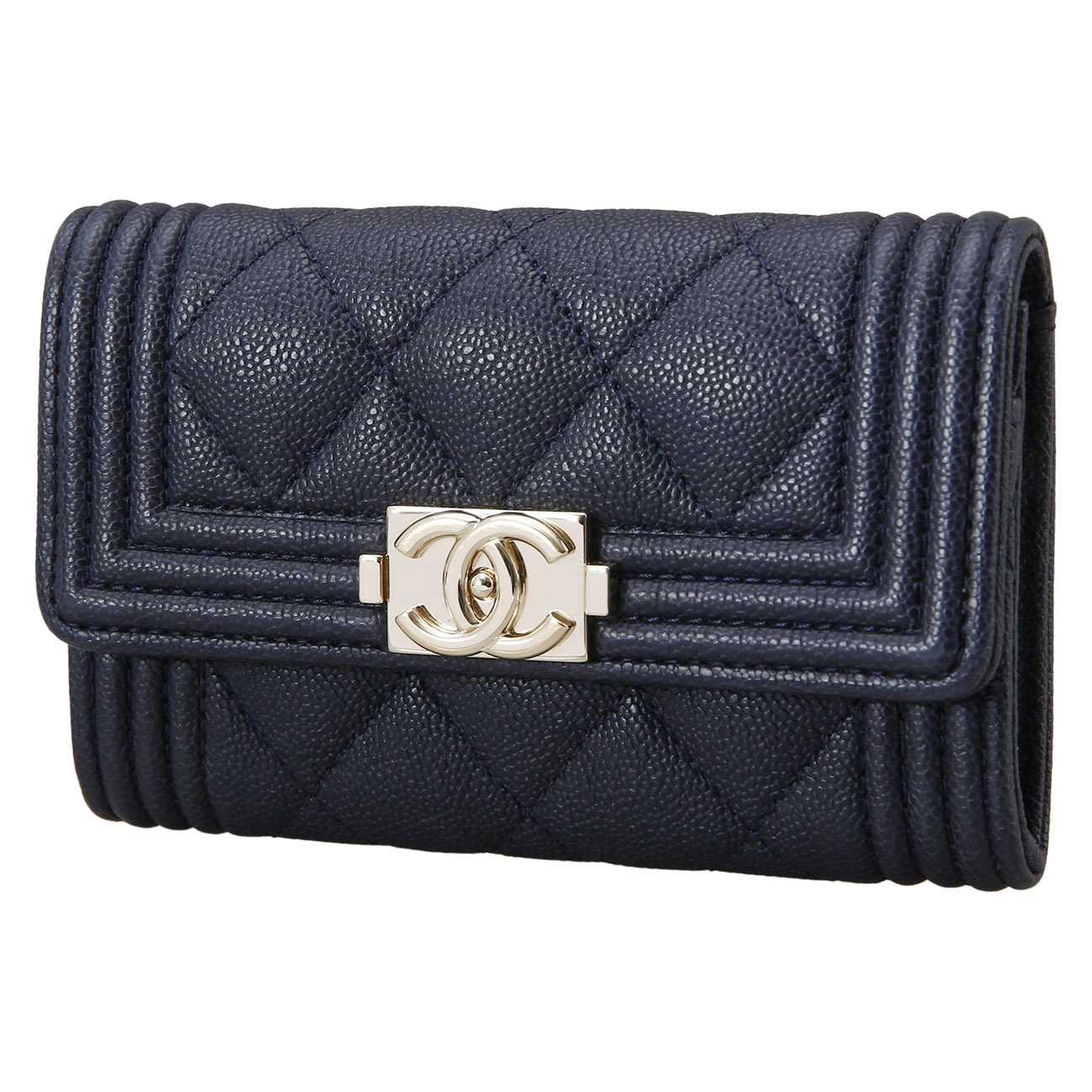 CHANEL(USED)샤넬 보이샤넬 카드 지갑