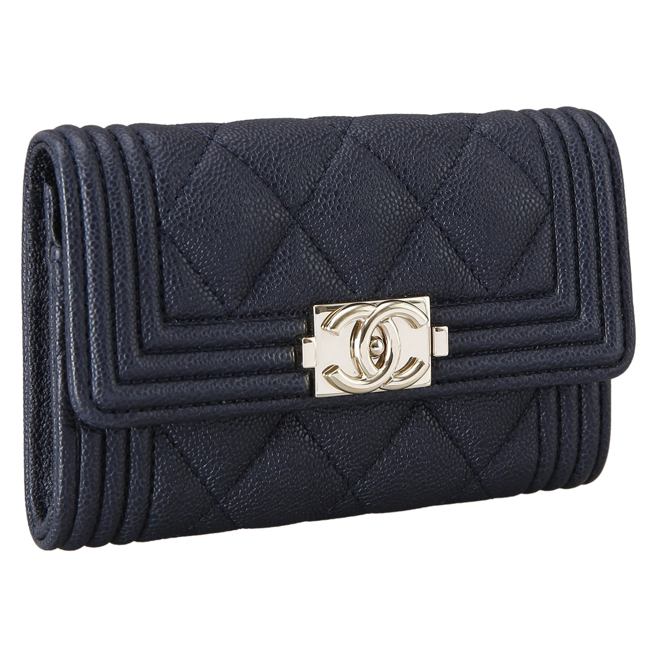 CHANEL(USED)샤넬 보이샤넬 카드 지갑