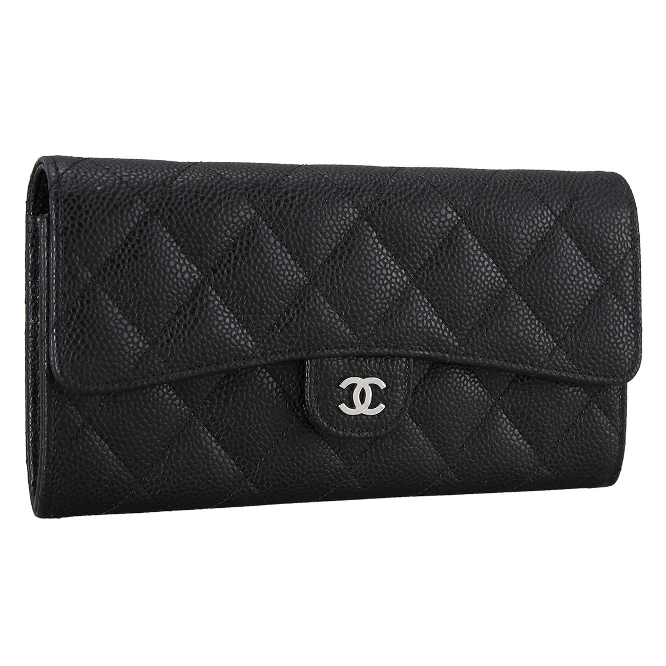CHANEL(USED)샤넬 캐비어 클래식 장지갑
