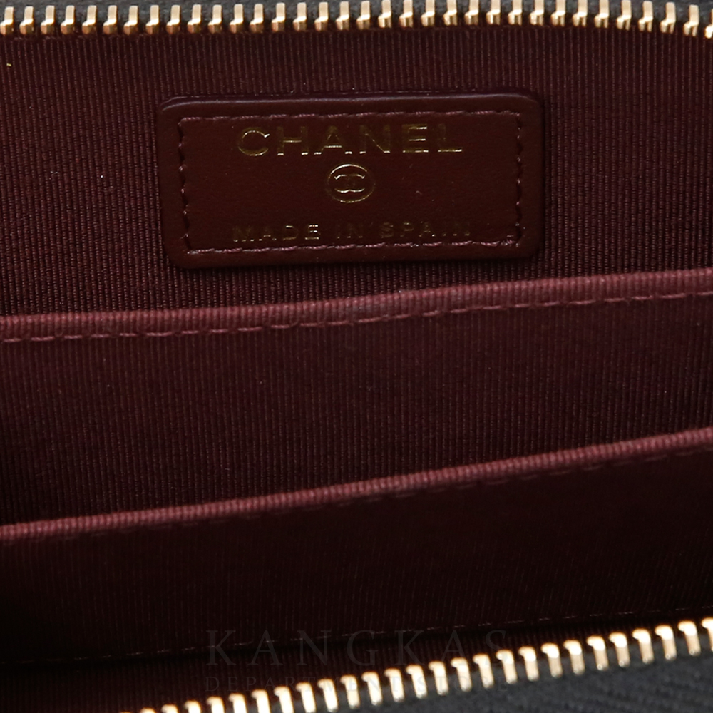 CHANEL(USED)샤넬 AP2016 캐비어 클래식 카드지갑