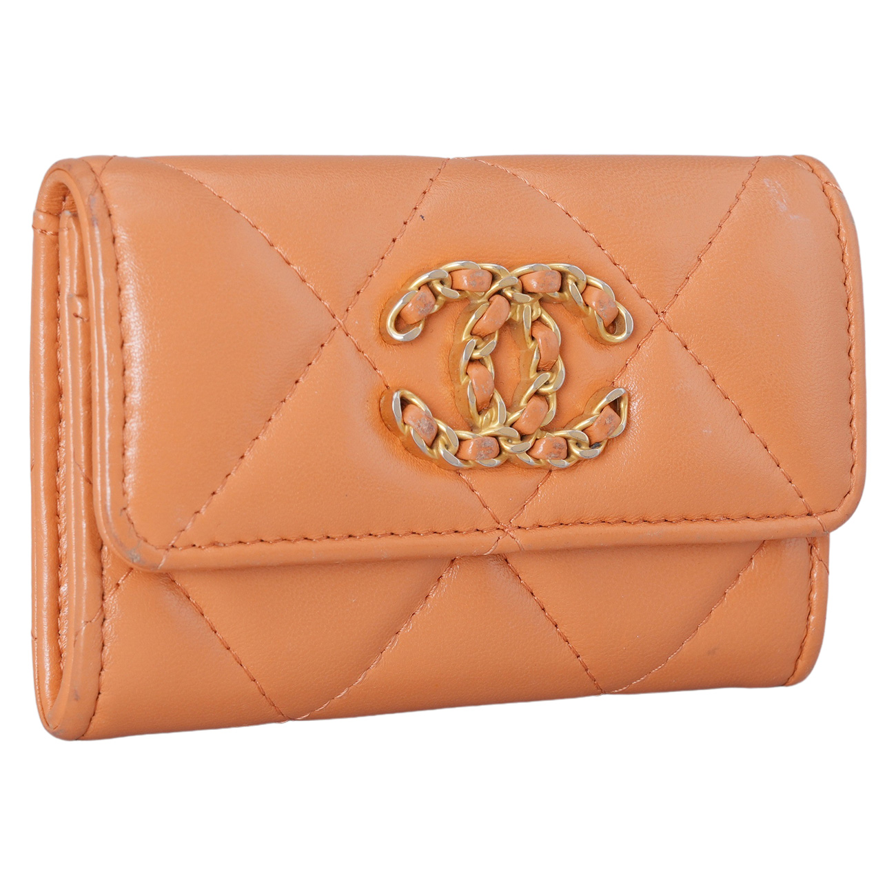 CHANEL(USED)샤넬 19 카드지갑