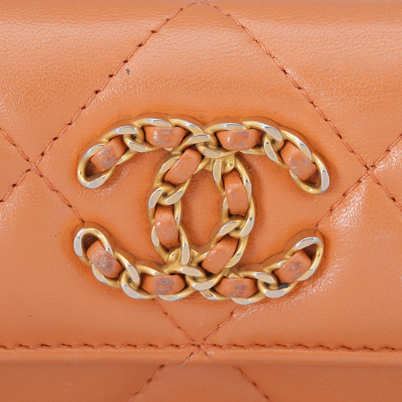 CHANEL(USED)샤넬 19 카드지갑