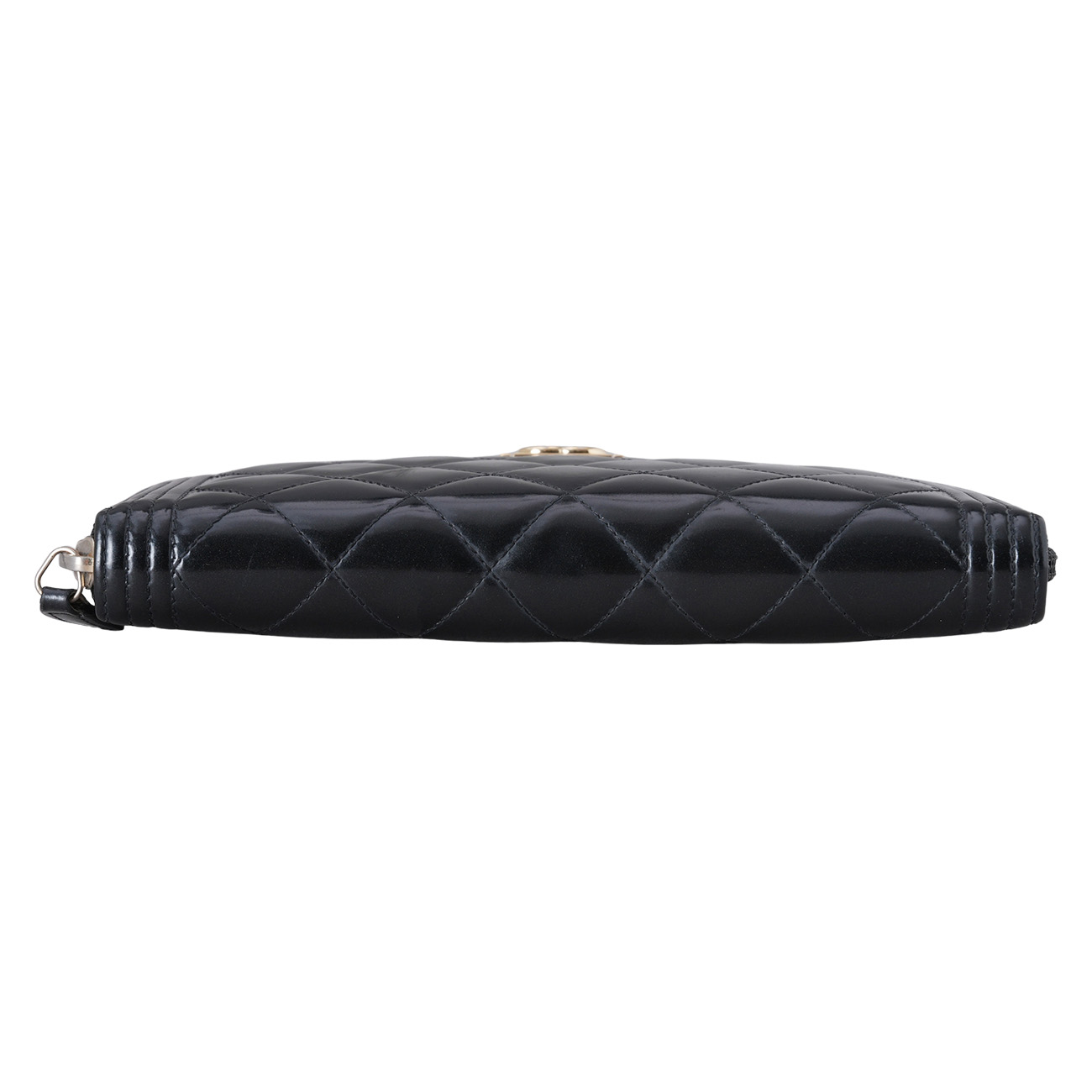 CHANEL(USED)샤넬 페이던트 보이 지퍼 장지갑
