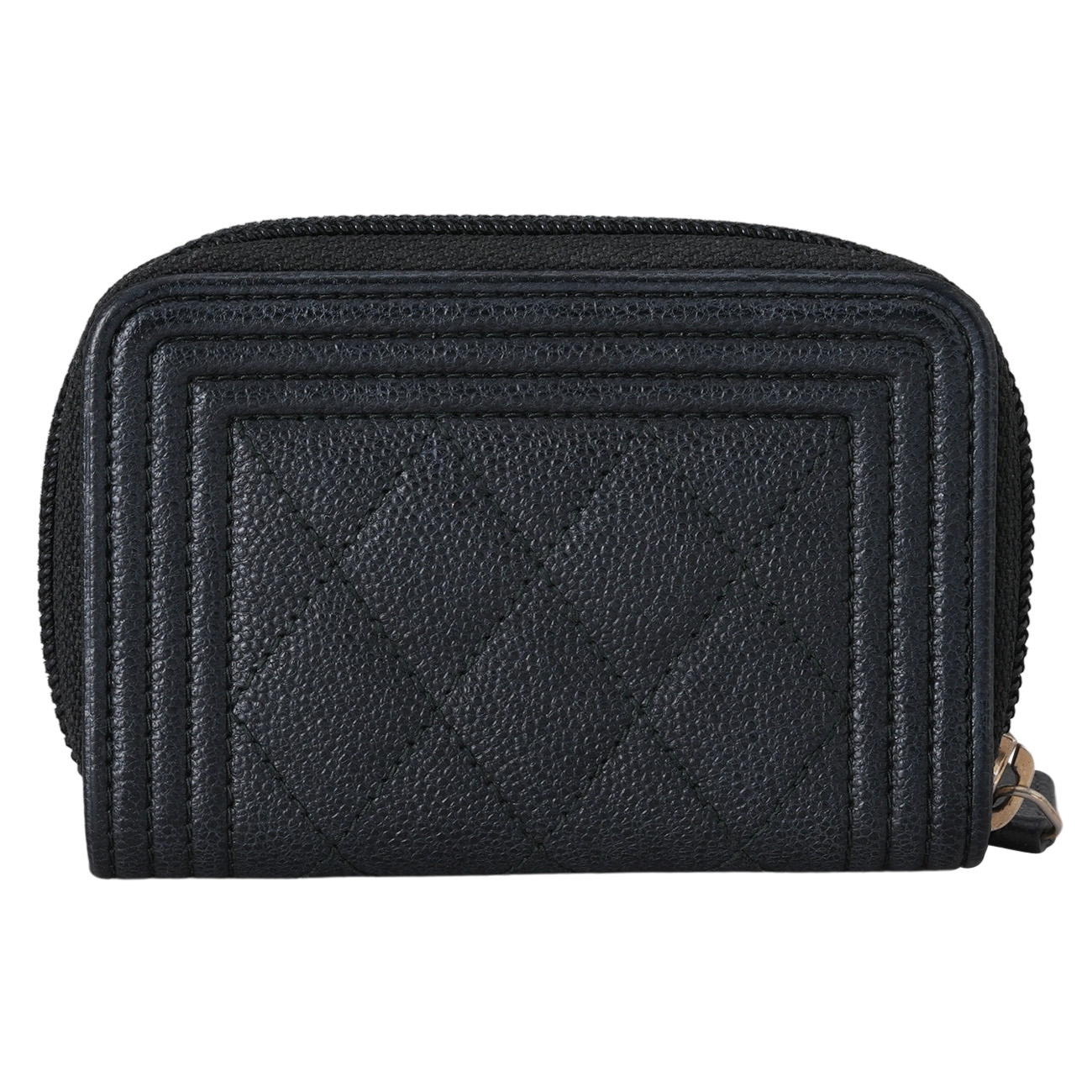 CHANEL(USED)샤넬 캐비어 보이샤넬 지퍼 카드지갑