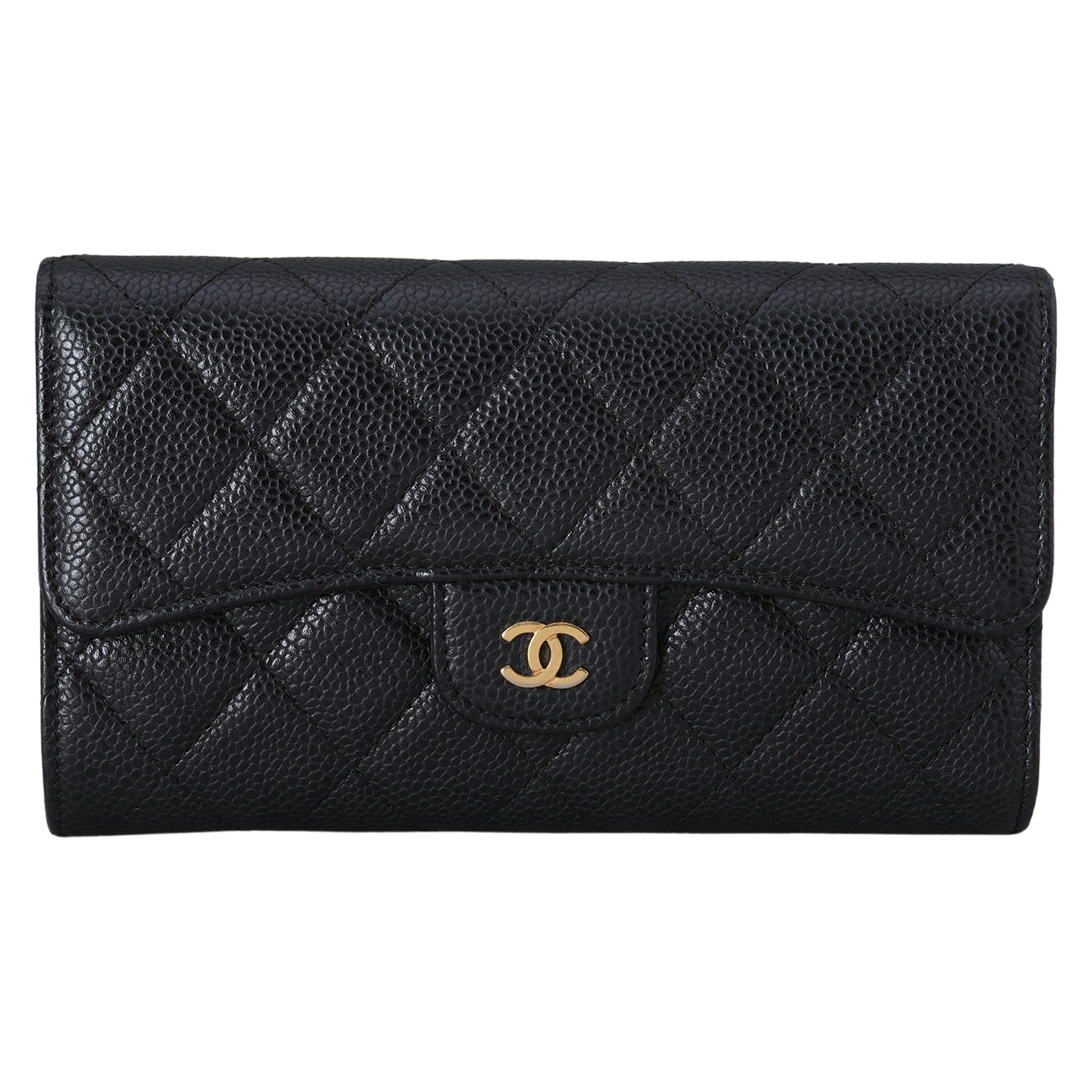 CHANEL(USED)샤넬 캐비어 클래식 장지갑