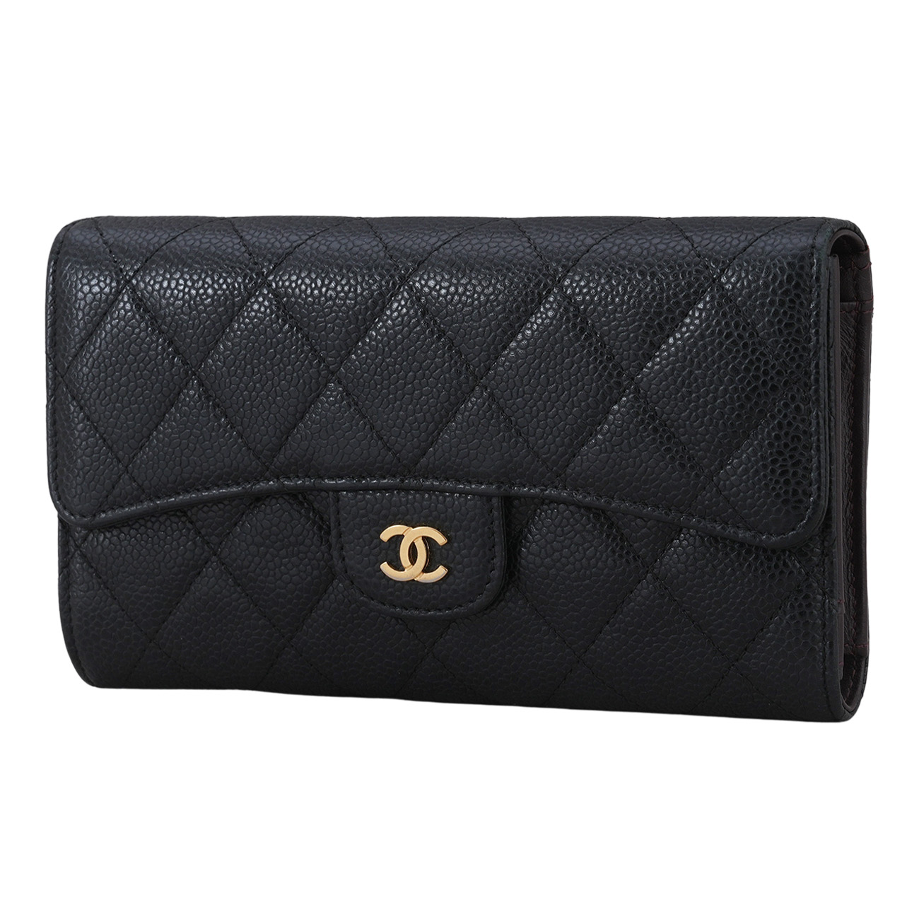 CHANEL(USED)샤넬 캐비어 클래식 장지갑