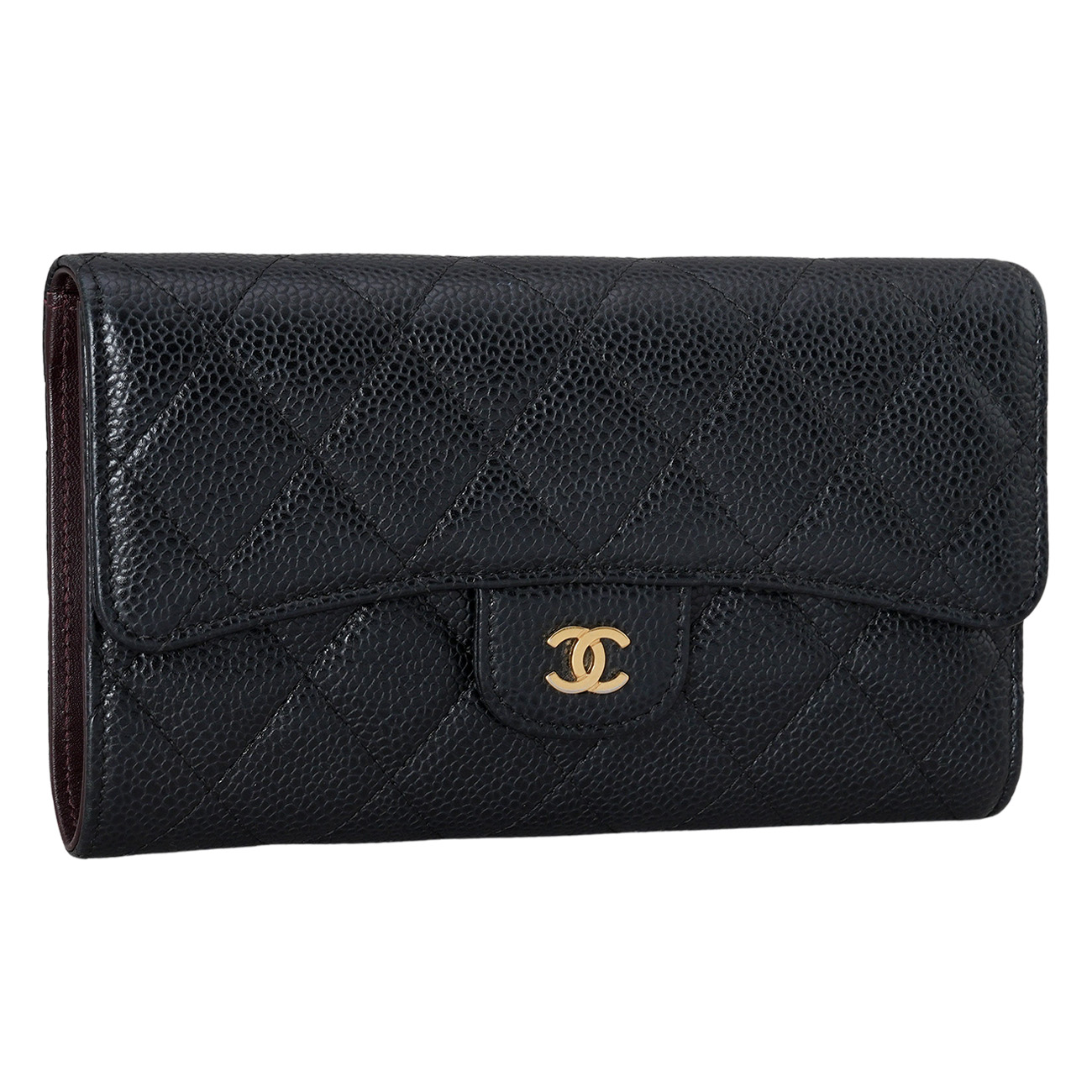 CHANEL(USED)샤넬 캐비어 클래식 장지갑