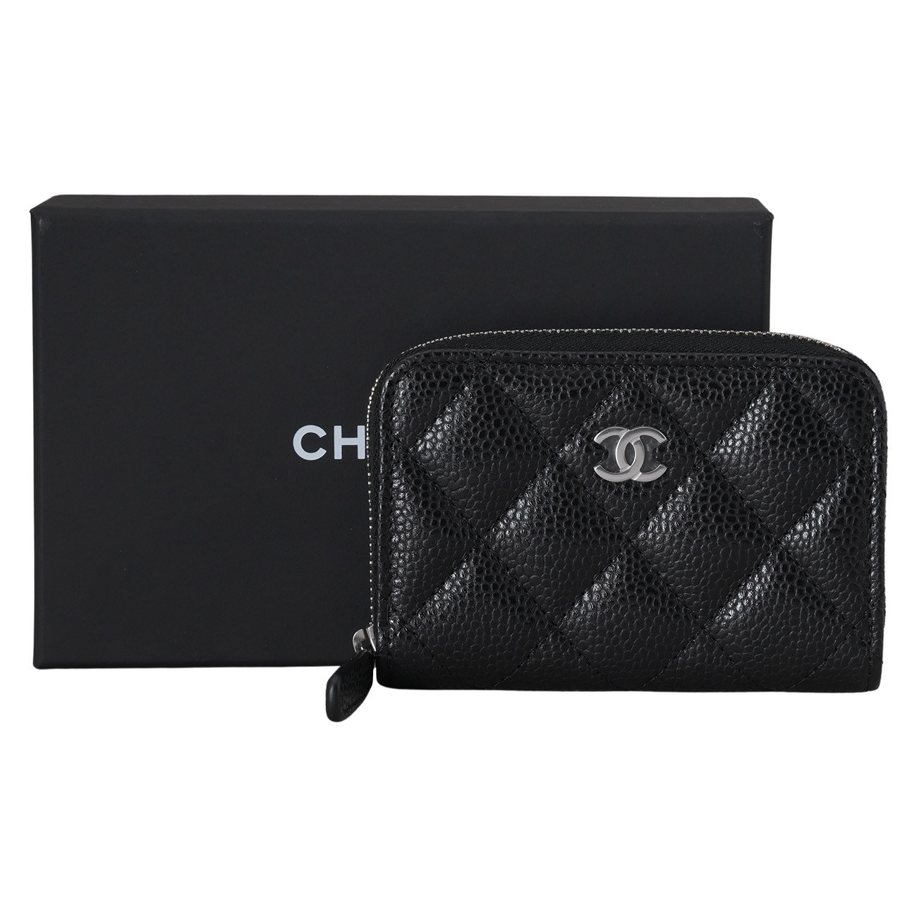 CHANEL(NEW)샤넬 AP0216 캐비어 클래식 지퍼 카드지갑  (새상품) NEW PRODUCT