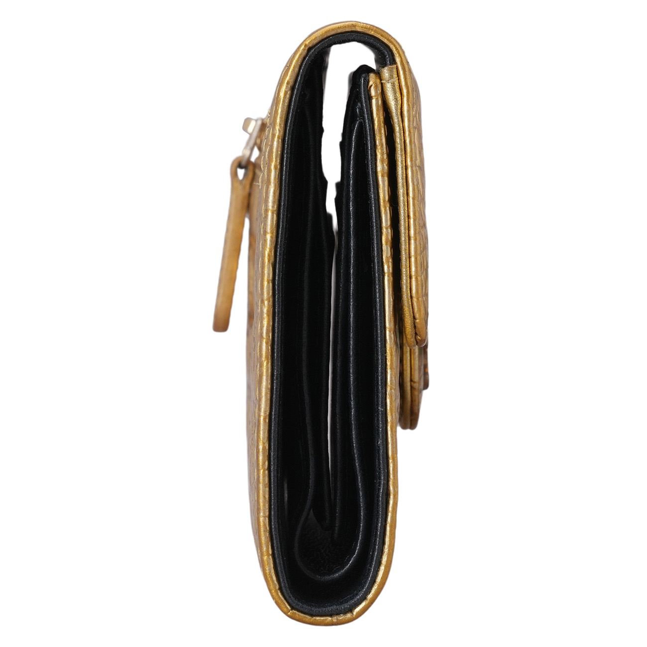 CHANEL(USED)샤넬 A82288 클래식 크로커패턴 반지갑