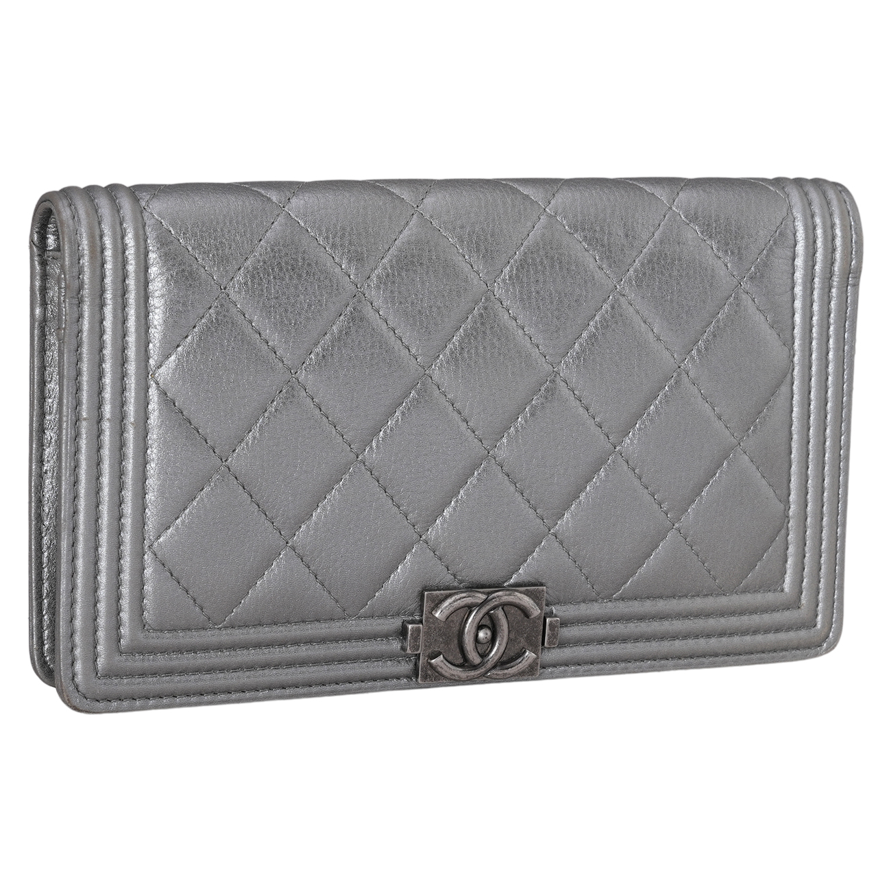 CHANEL(USED)샤넬 보이샤넬 플랩 장지갑