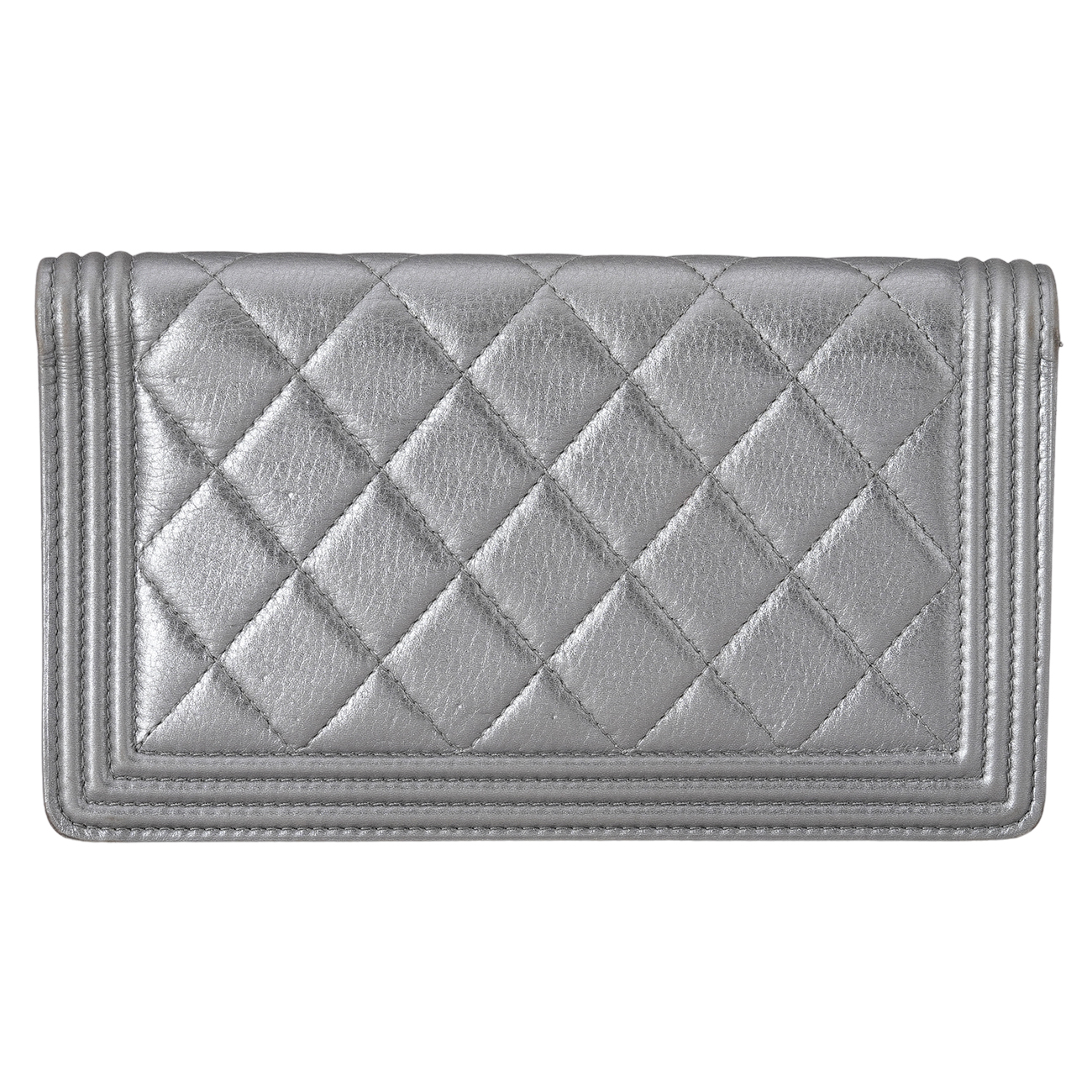 CHANEL(USED)샤넬 보이샤넬 플랩 장지갑