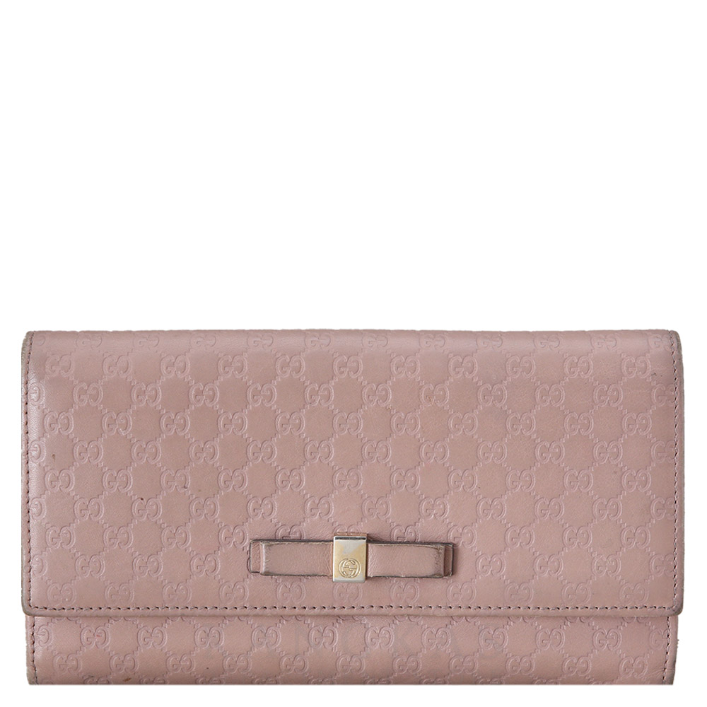GUCCI(USED)구찌 388679 시마 리본 장지갑