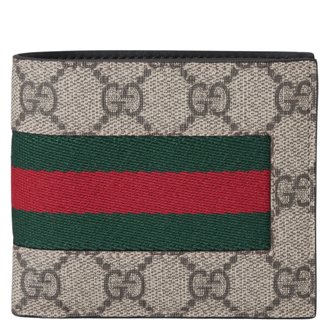 GUCCI(USED)구찌 408827 웹 캔버스 반지갑