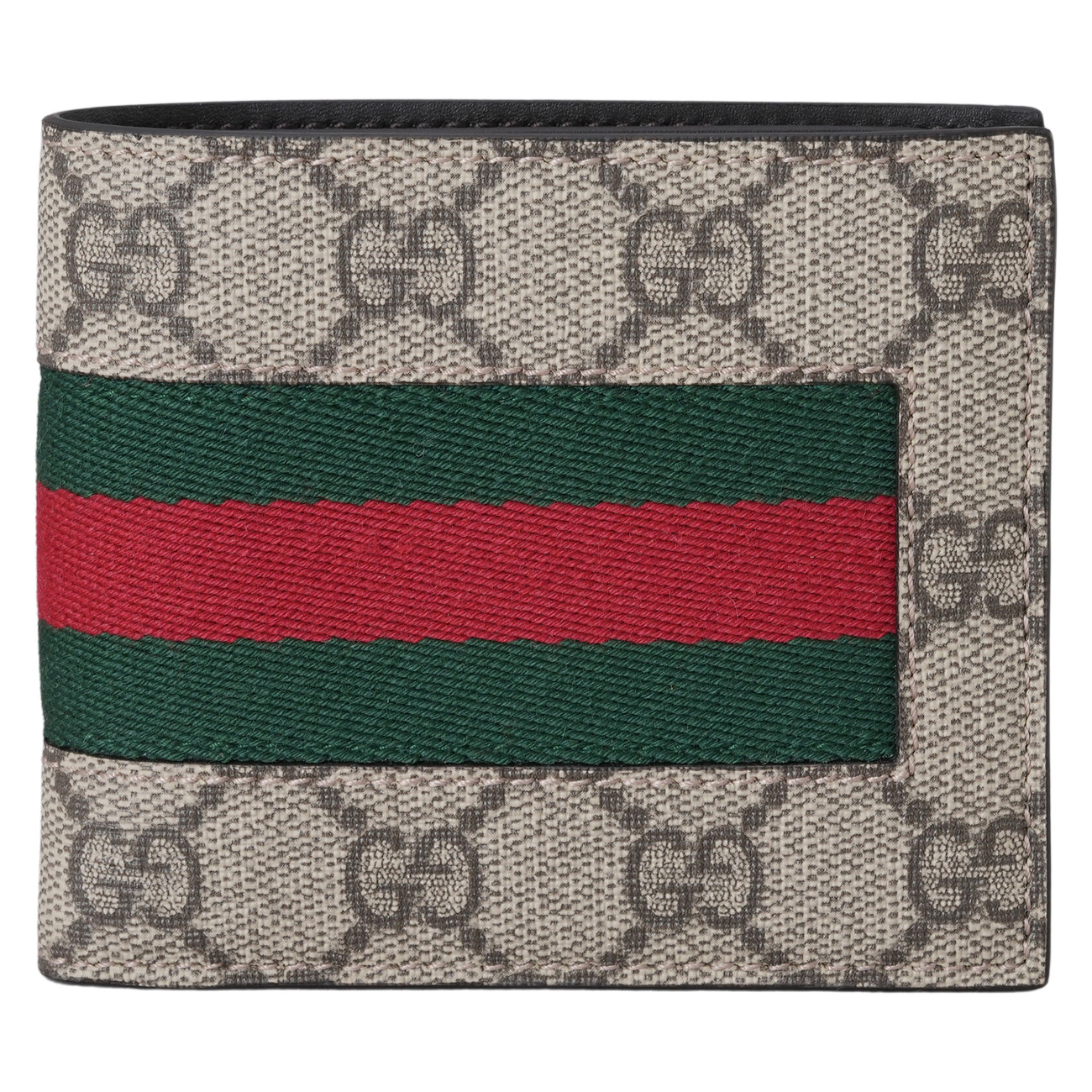 GUCCI(USED)구찌 408827 웹 캔버스 반지갑