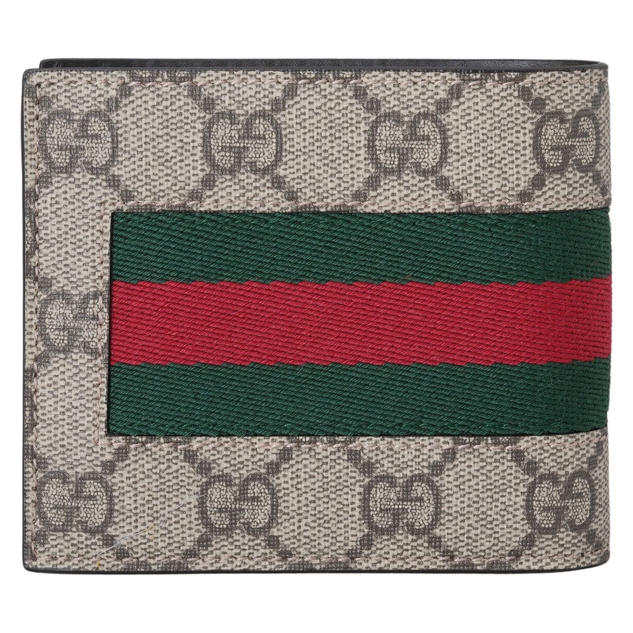 GUCCI(USED)구찌 408827 웹 캔버스 반지갑