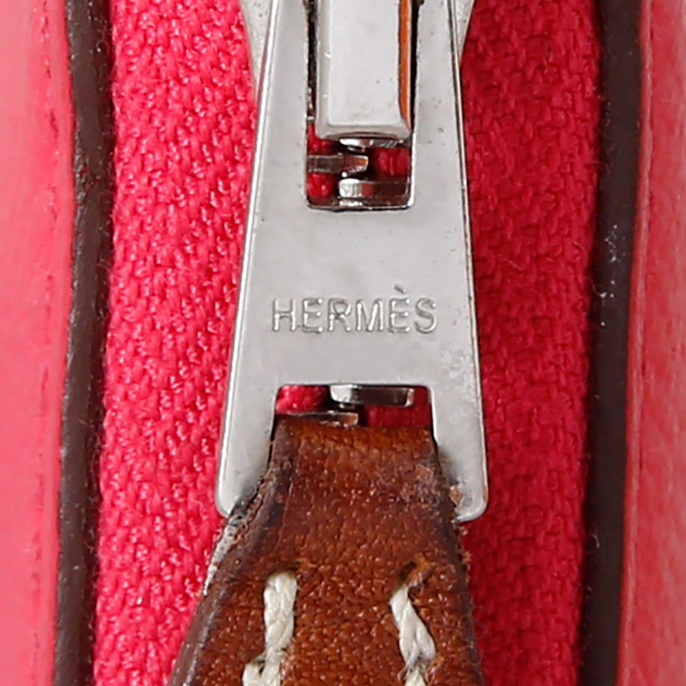 HERMES(USED)에르메스 실키인 지퍼 장지갑