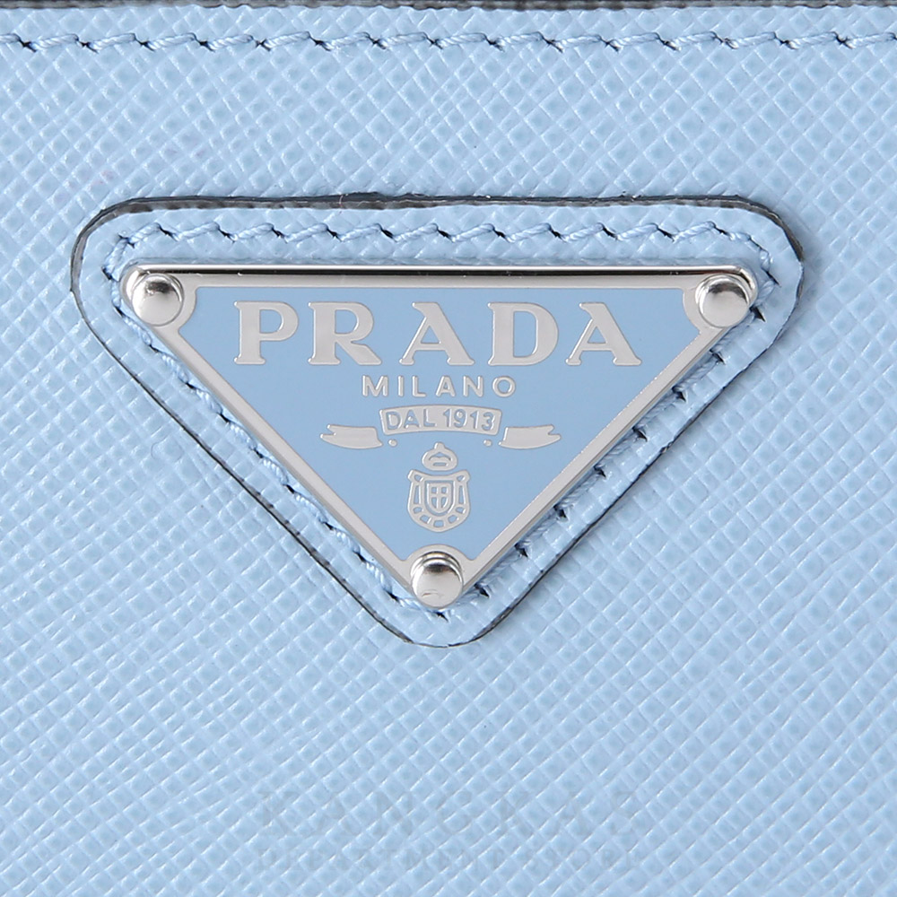 PRADA(USED)프라다 2ML049 사피아노 3단 폴더 지갑