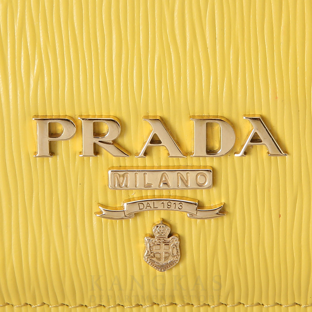 PRADA(USED)프라다 1MC208 사피아노 카드홀더