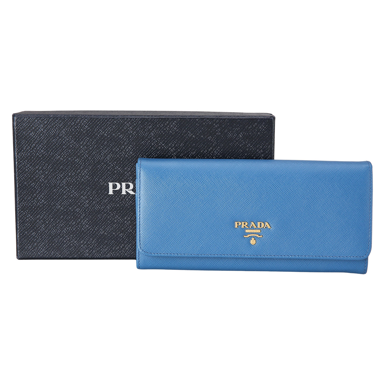PRADA(USED)프라다 1M1132 사피아노 장지갑