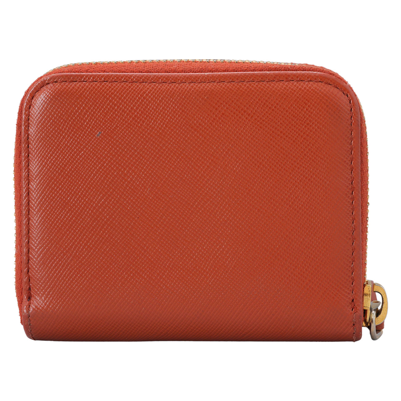 PRADA(USED)프라다 1M0268 사피아노 지퍼 카드지갑