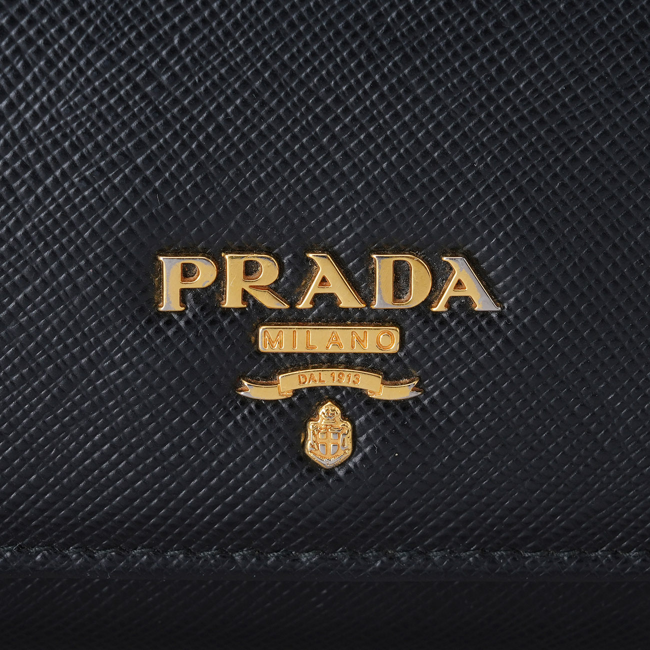 PRADA(USED)프라다 1MH132 사피아노 플랩 장지갑