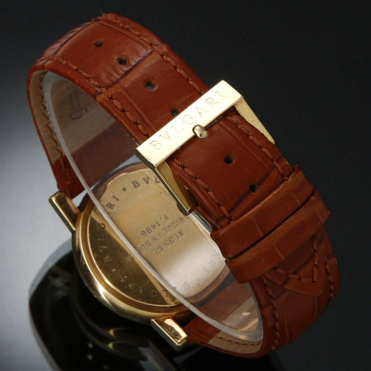 BVLGARI(USED)불가리 AT35GL Anfiteatro 쿼츠