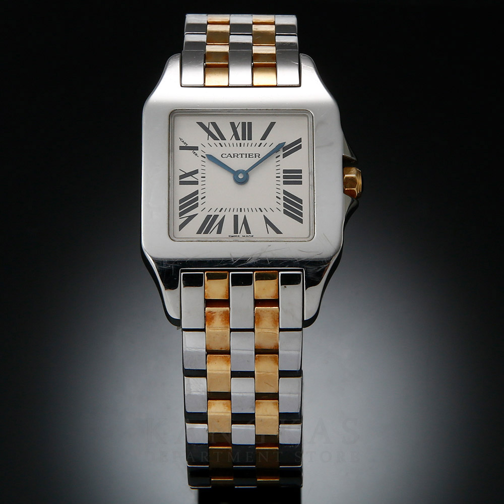 CARTIER(USED)까르띠에 산토스 드모아젤 콤비 워치 캉카스백화점