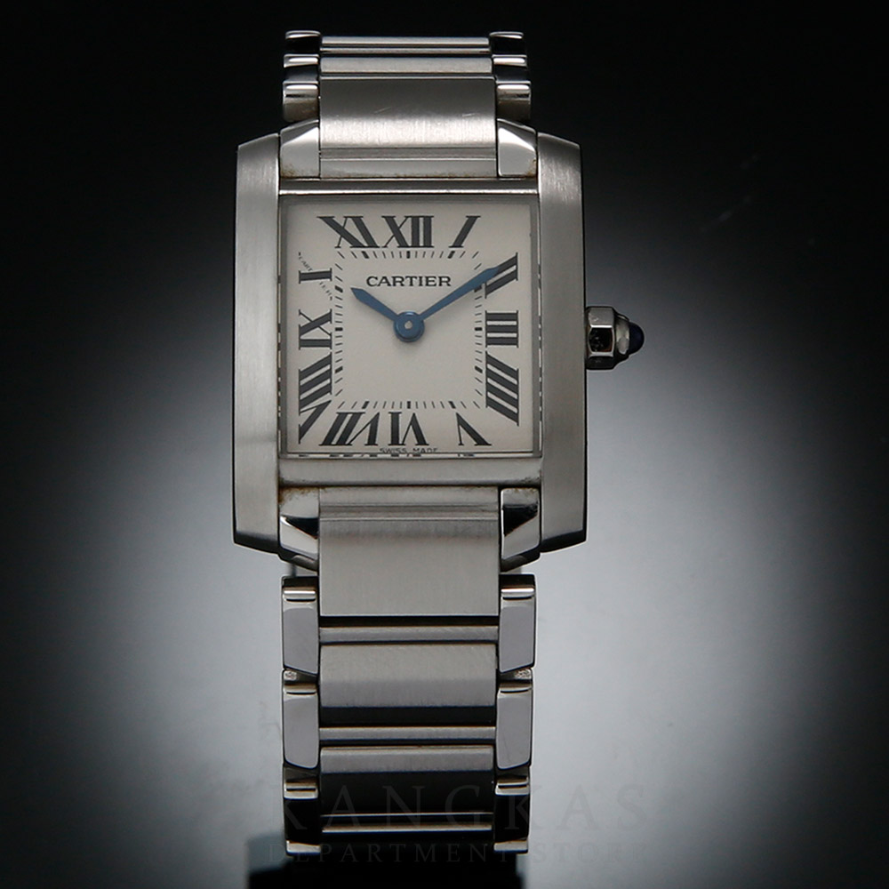 CARTIER(USED)까르띠에 탱크 프랑세즈 스틸 스몰