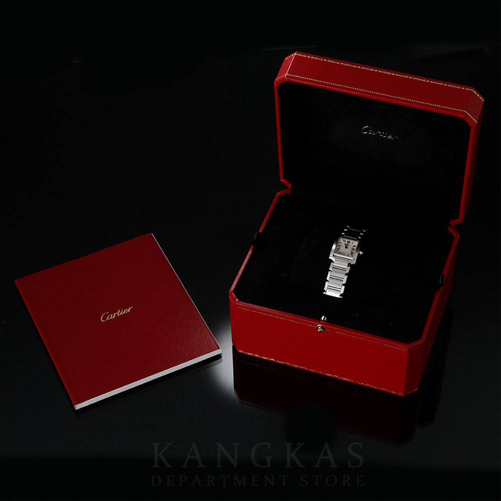 CARTIER(USED)까르띠에 탱크 프랑세즈 스틸 스몰