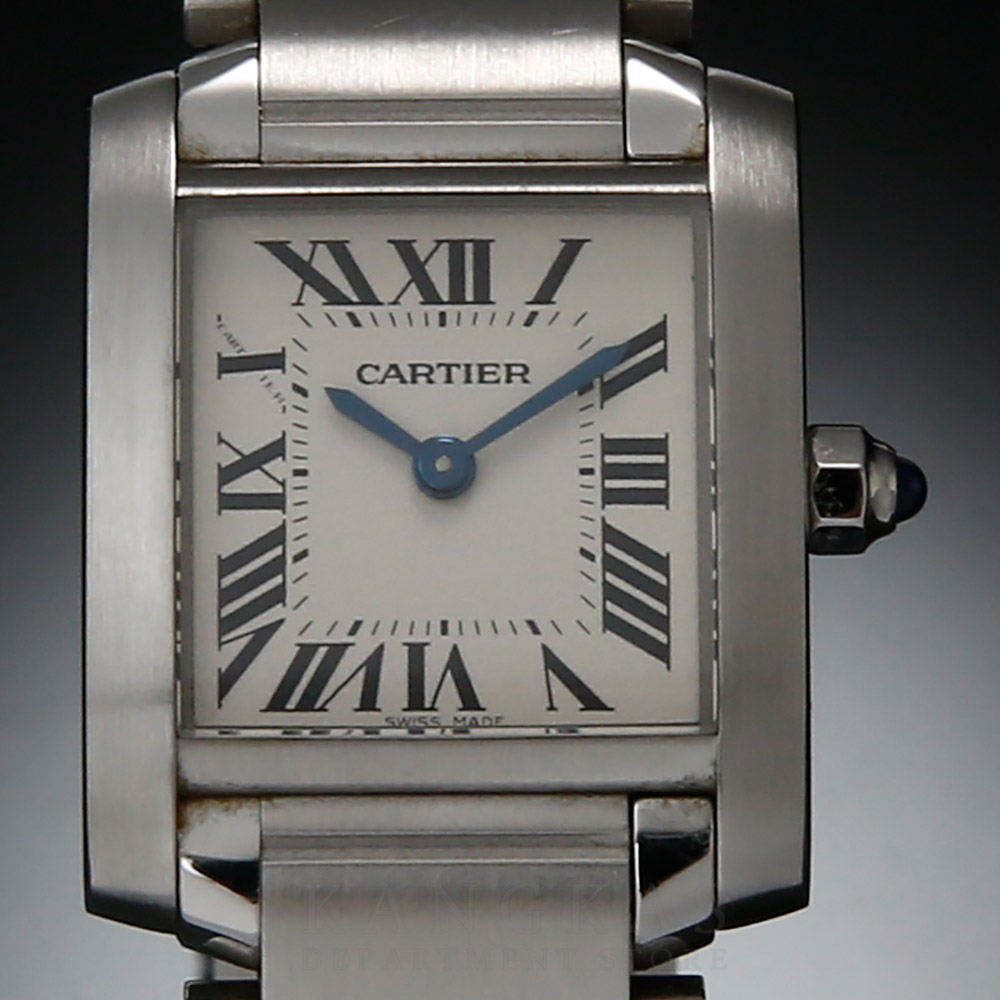 CARTIER(USED)까르띠에 탱크 프랑세즈 스틸 스몰