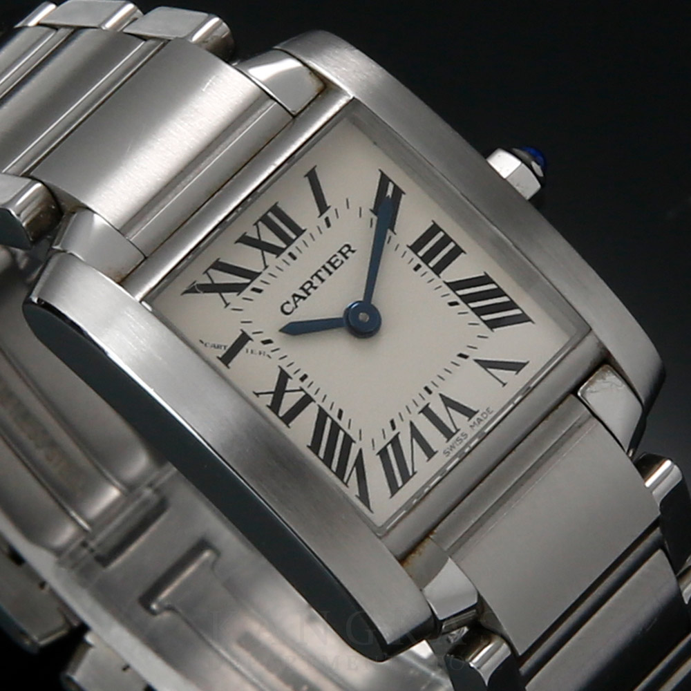 CARTIER(USED)까르띠에 탱크 프랑세즈 스틸 스몰