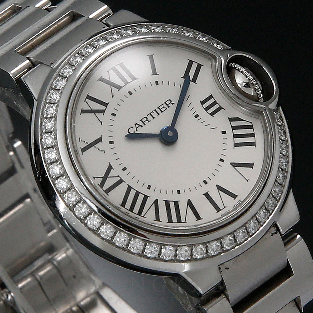 CARTIER(USED)까르띠에 발롱블루28 다이아 베젤
