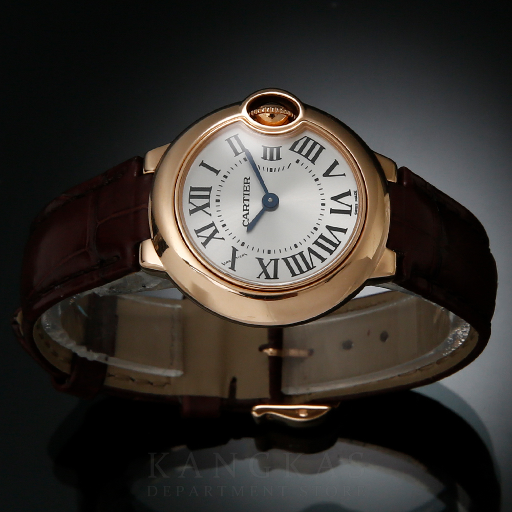 CARTIER(USED)까르띠에 발롱블루 28 WGBB0007