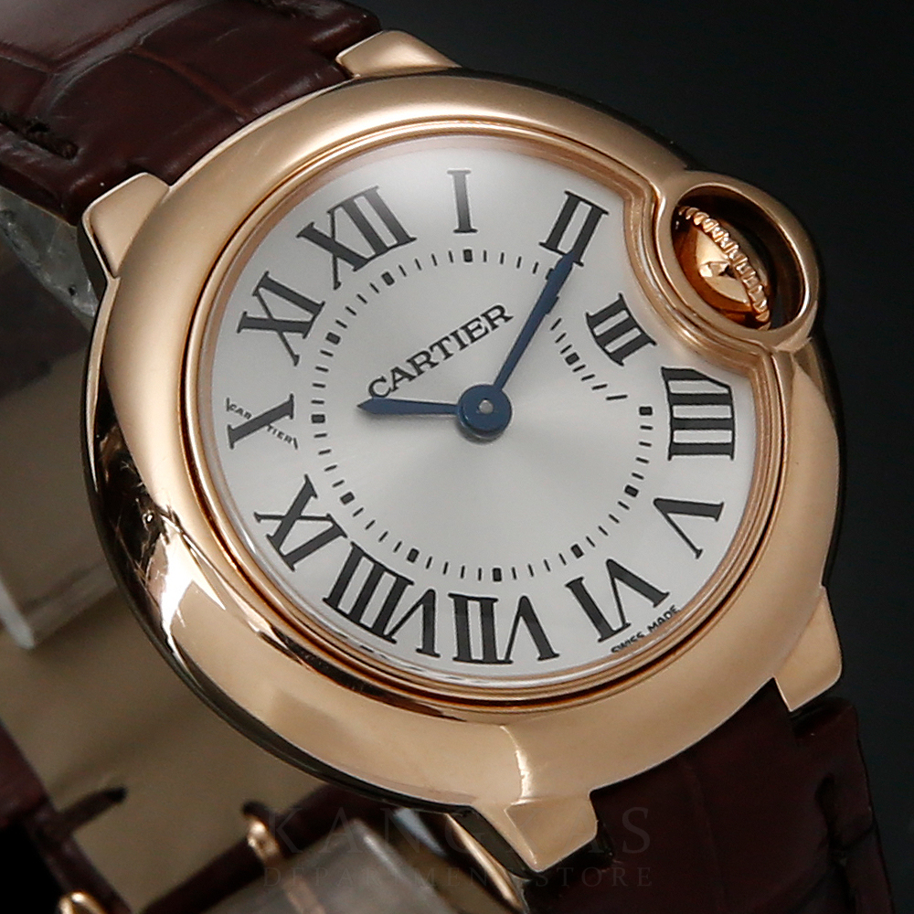 CARTIER(USED)까르띠에 발롱블루 28 WGBB0007