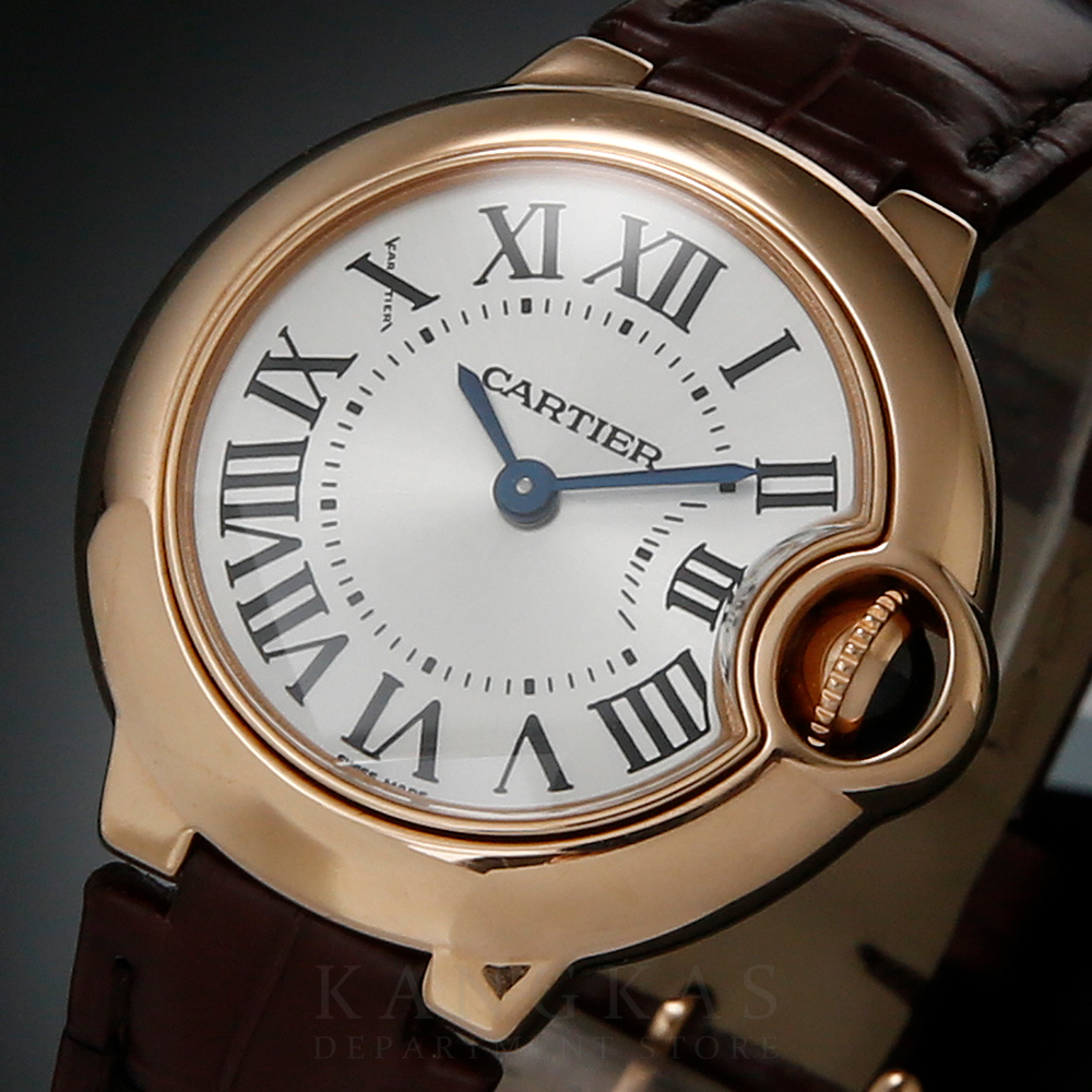 CARTIER(USED)까르띠에 발롱블루 28 WGBB0007