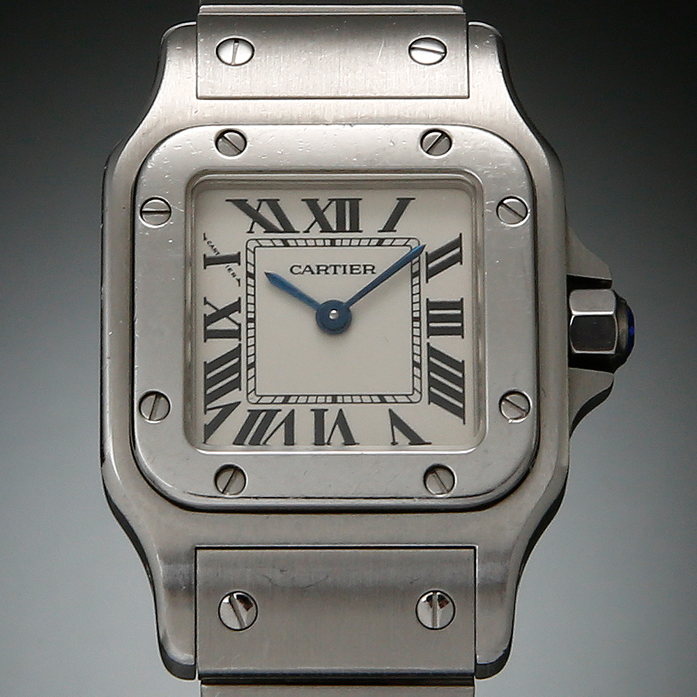 CARTIER(USED)까르띠에 산토스 갈베 스틸 스몰