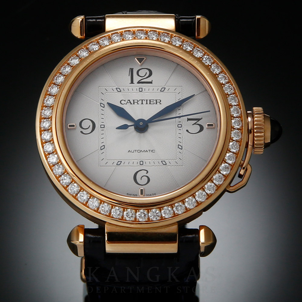 CARTIER(USED)까르띠에 파샤 드 까르띠에 금통 다이아베젤