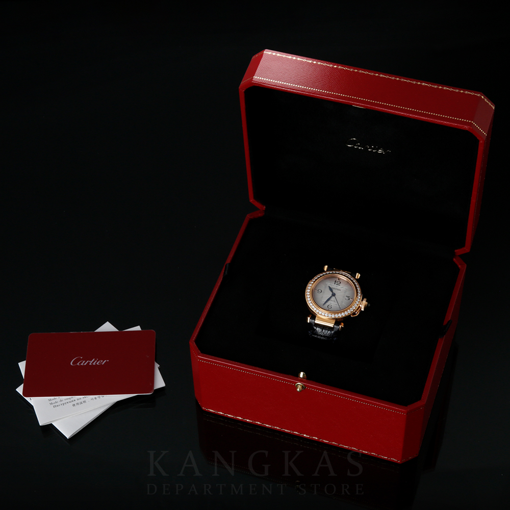 CARTIER(USED)까르띠에 파샤 드 까르띠에 금통 다이아베젤