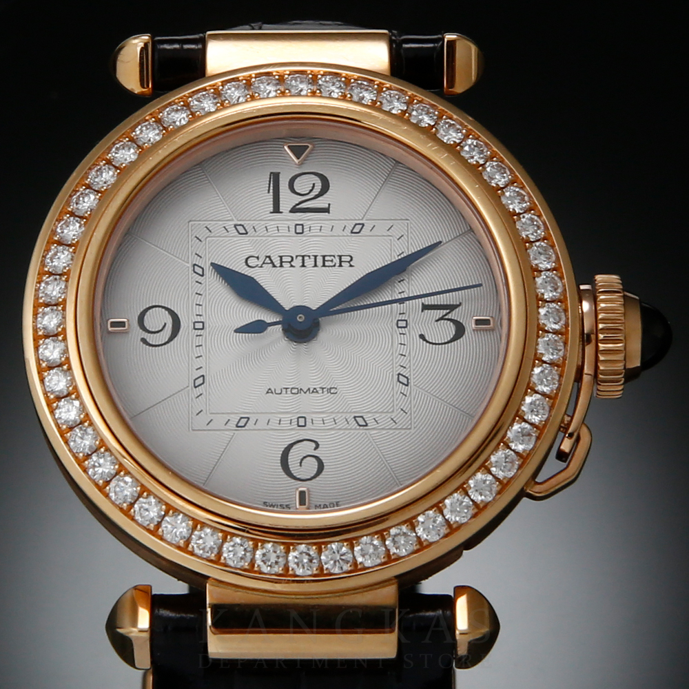 CARTIER(USED)까르띠에 파샤 드 까르띠에 금통 다이아베젤