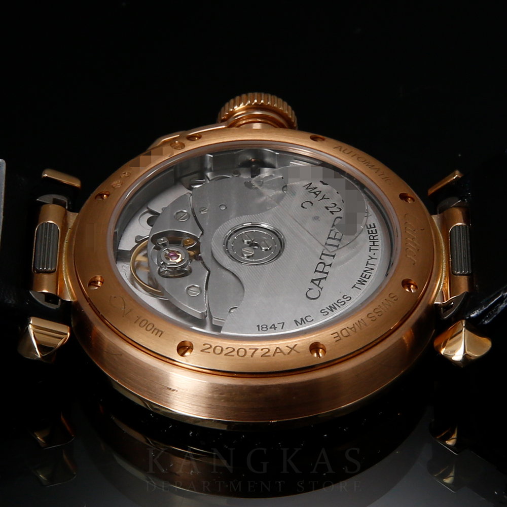 CARTIER(USED)까르띠에 파샤 드 까르띠에 금통 다이아베젤